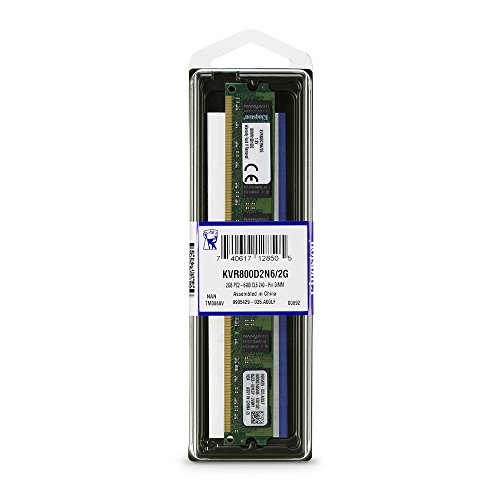 Kingston ValueRAM 2GB 800MHz DDR2 Non-ECC CL6 DIMM Desktop Memory