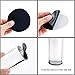 Dragang 12 Pieces Black Adhesive Back Felt Sheets Fabric Sticky Back Sheets, 8.3 by 11.8