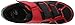 PEARL IZUMI Men's Select RD IV Cycling Shoe, Black/True Red, 44 EU/10 D US