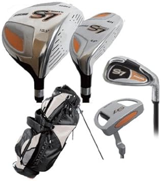 Amazon Co Jp ハイクラス メンズ 右利き用 コンプリートゴルフクラブセット 内容 460ccドライバー 3 5番ウッド 24番 ハイブリッドウッド 5 6 7 8 9番ステンレススチールアイアン Pw サンドウェッジ True Temperスチールシャフト付きすべてのアイアン