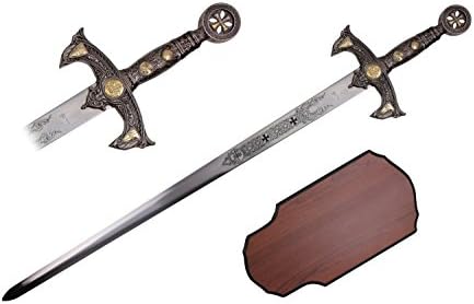 Wuu Jau Co K-2037-CH Crusader Sword, 47"