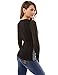 PattyBoutik Women's Crew Neck Color Block Blouse Top