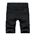 Kool Classic Mens Skinny Ripped Destroyed Distressed Jeans Denim Shorts
