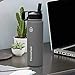 Thermoflask COS1161621GG Gre 24-Ounce Double Wall Vacuum Insulated Stainless Steel Water Bottles (Grey/Teal), 24 oz,