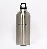 #newness - Hashtag Silver Water Bottle Small Mouth 20oz