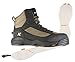 KORKERS Men's Greenback with Felt Sole, Dried Herb/Black, 13