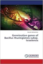 Germination genes of Bacillus thuringiensis subsp. israelensis