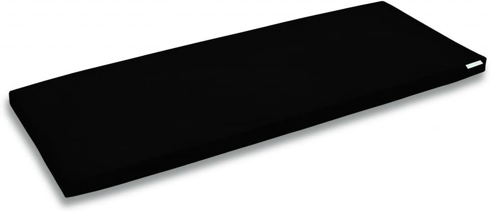 Bodipillo - Antibacterial Memory Foam Massage Table Topper in Black