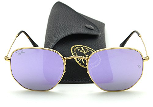 ray ban hexagonal lilac