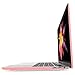 iBenzer Soft-Touch Series Plastic Hard Case for Apple Macbook Pro 13-Inch with/without Touch Bar and Touch ID - Rose Quartz