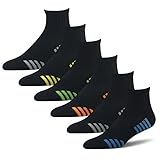 BERING Men's Quarter Athletic Compression Socks (6 Pack)