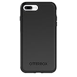 OtterBox Symmetry Series Case for Apple iPhone 7 PLUS - Black (5.5in Only) (Renewed)