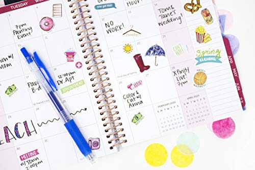image for bloom daily planners 2019-2020 Academic Year Daily Planner Calendar Bo