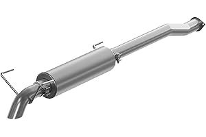MBRP 3 Inch Aluminized Steel Cat Back Exhaust System with Turndown Exit, Fits Toyota Tacoma 2016-2023, 3.5L V6 Engine Only | 