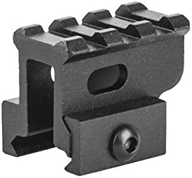 BridgeMount Tactical Picatinny .5" .75" and 1" Risers, 1.45" Long with 3 Slots, Robust and Light-Weighted Design with Steel-to-Steel Connection