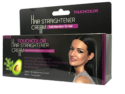 Touchcolor Hair Straightener Cream, Stright Hair, Fixing Cream, Rebond 180ml