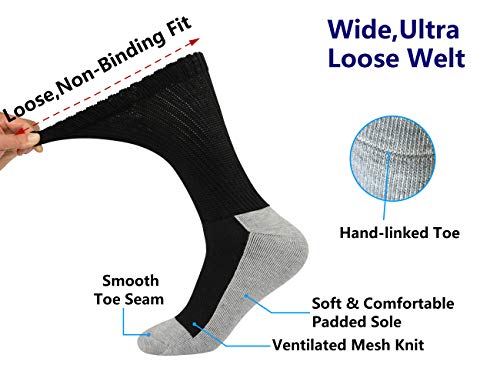 2 Knitting+Non+Binding+Diabetic+Circulatory+Socks