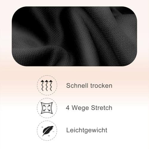 Leafigure 2 Pack Cycling Shorts for Women High Waist Opaque Shorts Summer Shorts Leggings for Gym Fitness Yoga