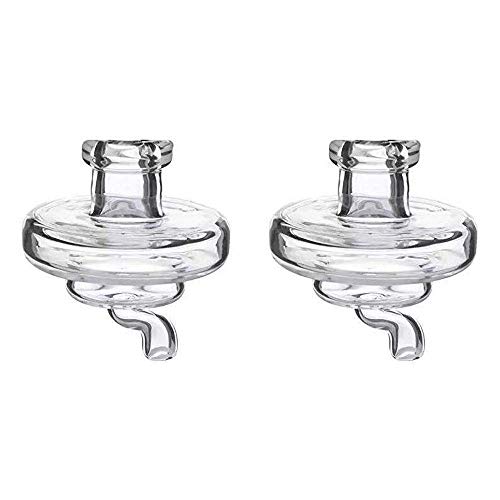 2 Pack+Clear+Thick+Quartz+Cap