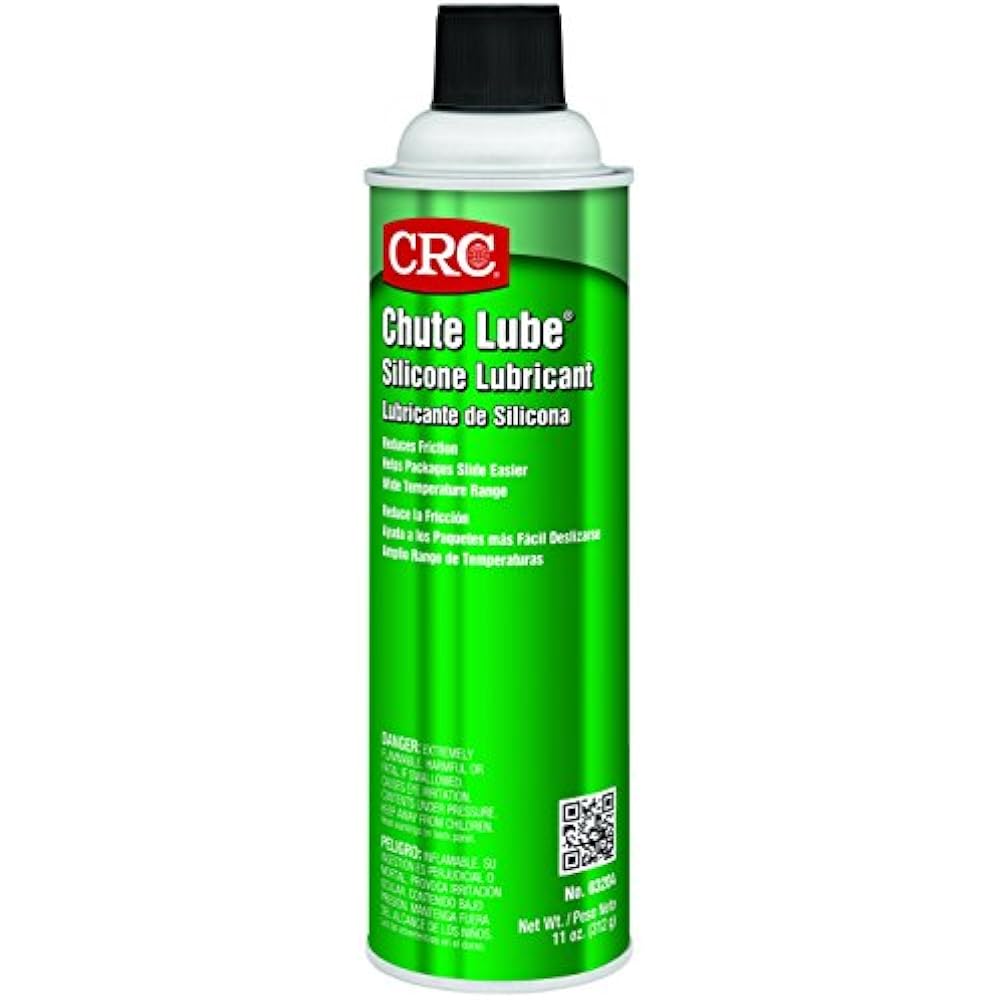 03204 Chute Lube Silicone Lubricant Spray, 20oz Aerosol ( Net Fill 11oz