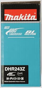 Makita DHR243Z 18V Li-ion 24mm SDS-Plus Rotary Hammer Brushless view 16