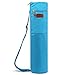 ELENTURE Canvas Yoga Mat Bag with Adjustable Strap & Pockets, Full-Zip Travel Gym Tote for Women & Men, Fits 1/4