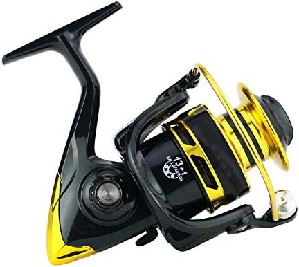 FRWANG Instant anti-reverse Fishing Reel Metal Rocker Arm and Wire Cup 5.2:1 Gear Ratio Left Right Interchangeable Spinning Reels