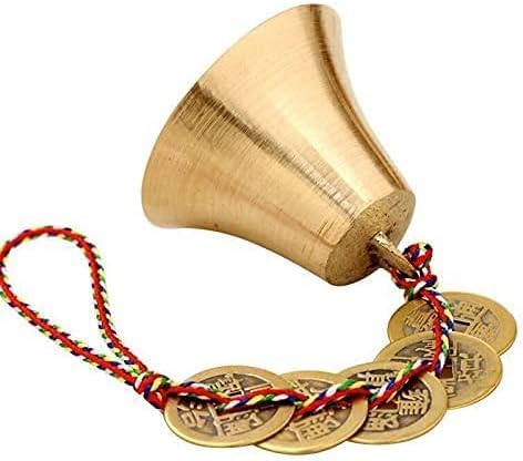 Chinese Feng Shui Bell for Wealth and Safe, Pendant Coins for Success, Ward Off Evil, Protect Peace Car Interiors,Door Chime or Decor