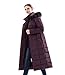 Obosoyo Women's Hooded Thickened Long Down Jacket Maxi Down Parka Puffer Coat