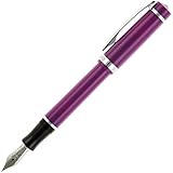 Nemosine Singularity Fountain Pen, Broad German Nib, Magenta (NEM-SIN-13-B)