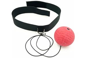 Boxing Fight Ball, Boxing Equipment Punching Ball with Band Training Apparatus Muay Thai Boxing Trainer Accessories Speed Fas