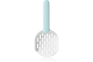 CIAOYNIMI Cat Litter Scoop Handle Deep Sifter Kitty Pooper Shovel Pet Scoops Durable Neater Plastic Scooper with Holes Easy S