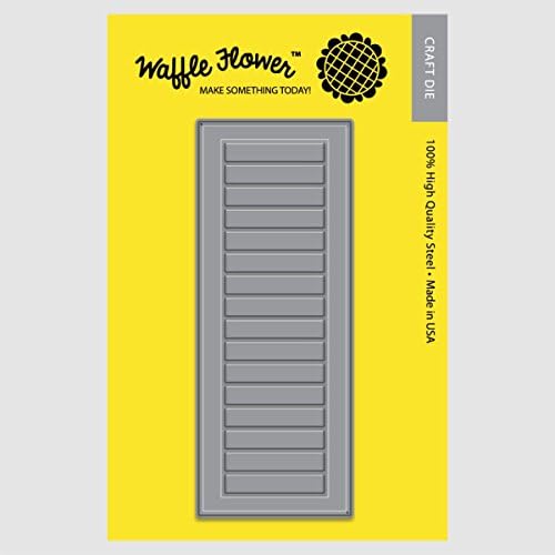 Waffle Flower Craft Die Set - A2 Window Shutters
