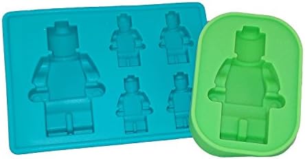 Multi Sized Lego Silicone Minifigure Gummy Candy, Cake Baking, Jello Mold &amp; Ice Cube Trays