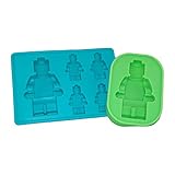 Multi Sized Lego Silicone Minifigure Gummy Candy, Cake Baking, Jello Mold & Ice Cube Trays