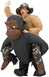 Inflatable Riding Gorilla Costume