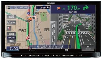 Amazon 三菱電機 ワンセグ 7v型 Sdナビ Avic Mrz07 からマップ