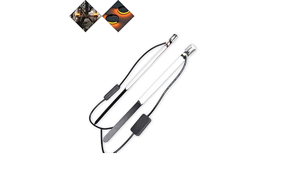 NATGIC Tira de luces LED para horquilla de motocicleta ...