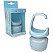 La Luna Smart Interactive Baby Soother, Shushing Sound and Custom Recording/Auto Activation with Cry Sensor, Auto Volume Increaser, Blue