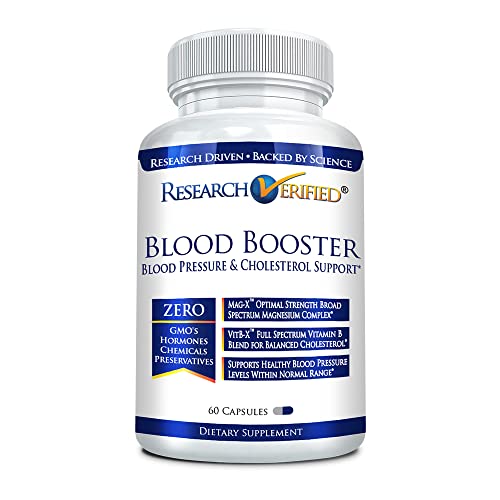 Research Verified Blood Booster Naturally Support BP and Heart