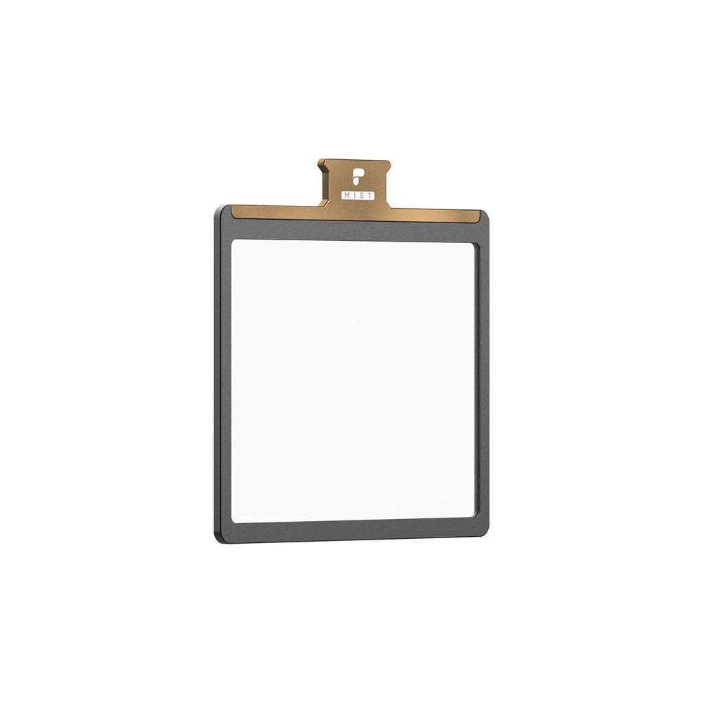 PolarPro - BaseCamp - Mist Filter - Stage 3 - atmospheric illumination - Diffusion filter - Brass Frame - Unlimited Creative Potential - lightest 114mm setup in the industry