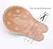 Sticky bra, Nipple Covers Self Adhesive Freedom Bra Nippleless Paties Breast Lift Tapes Petals Strapless Backless Bra for Women,Stick on Bra Beige