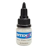 Intenze Tattoo Ink Snow White Opaque 1/2 oz
