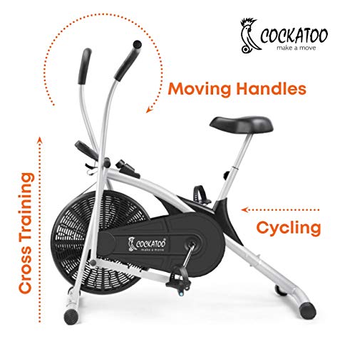 exercise bike with handles that move