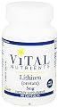 Vital Nutrients - Lithium (orotate) 5 mg 90 caps