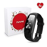 runme Fitness Tracker with Heart Rate Monitor, Activity Tracker Smart Watch with Sleep Monitor, IP67 Water Resistant Walking Pedometer with Call/SMS Remind for iOS/Android (Black(Gift Package)) runme Fitness Tracker with Heart Rate Monitor, Activity Tracker Smart Watch with Sleep Monitor, IP67 Water Resistant Walking Pedometer with Call/SMS Remind for iOS/Android (Black(Gift Package))