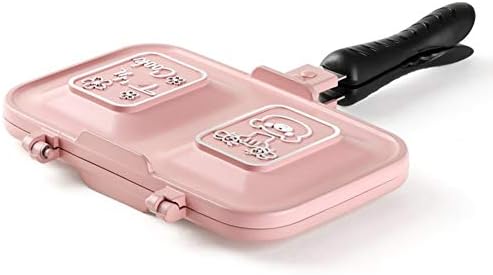 RMJAI Maifan Stone Small Bear, Double-sided Frying Pan Cookware & Baking Pans