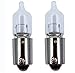 2-Pack Vosla H6W Halogen Bulb 12V 6W BAX9s Base, #64132, #38161, MADE IN GERMANY Product Name