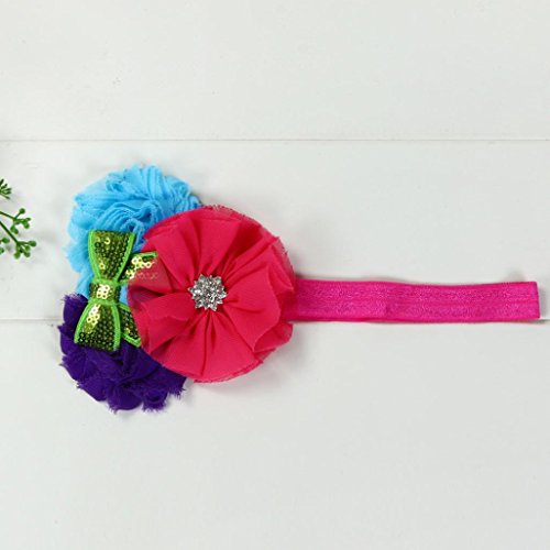 Sunward 2018 Unisex Newborn Girl Baby Outfits Photography Props Headdress Tutu Skirt (Multicolor 5) - Thumbnail 3