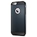 Spigen Slim Armor iPhone 6 Case with Air Cushion Technology and Hybrid Drop Protection for iPhone 6 2014 - Metal Slate